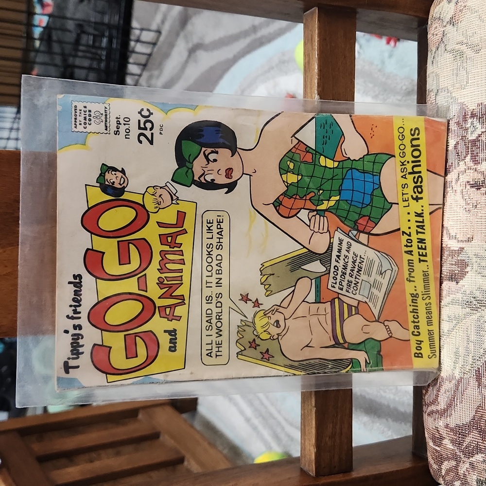 Tippy's Friends Go-Go and Animal Sept. NO. 10